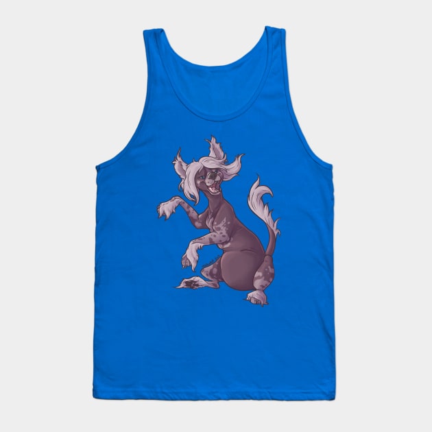 Chinese Crested Love Tank Top by TaksArt